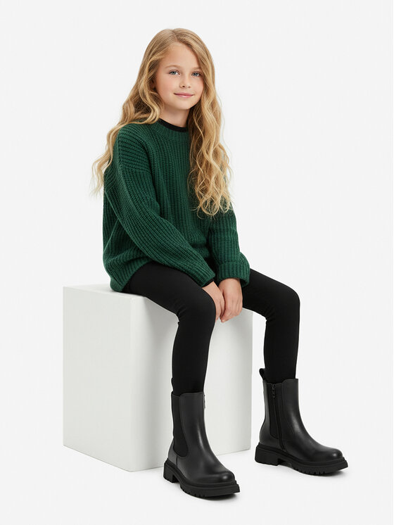 DeeZee Īsie zābaki DeeZee CEO-CS5819-03 Melns