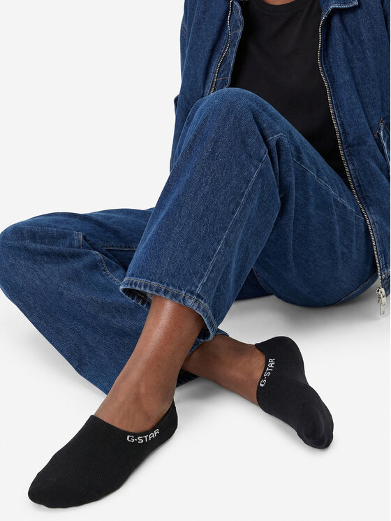 G-Star Raw Σοσόνια G-Star Raw AS_G-STAR_S_020_SS25 (3-PACK) Μαύρο