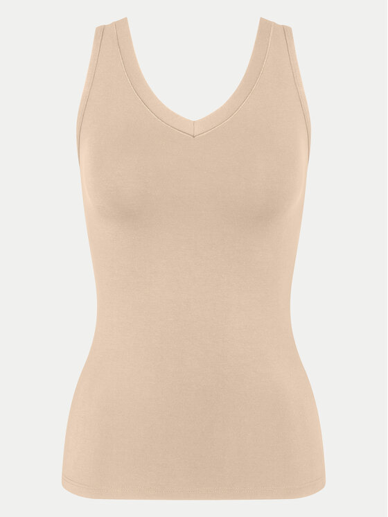 Triumph Triumph Топ Sense Of Modal 10224796 Бежевий Slim Fit