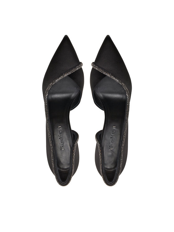 Max Mara Augstpapēžu kurpes Max Mara Pumpcrystal80 24245263916 Melns