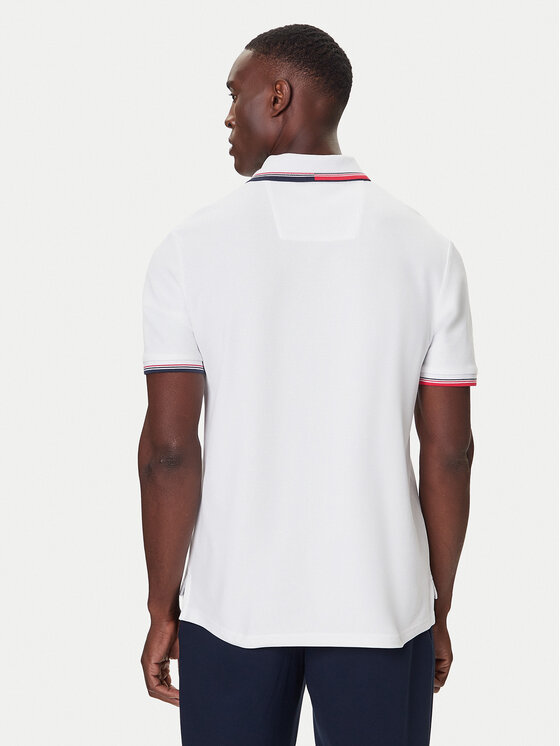 Nautica Nautica Polo Atabay N1S03424 Blanco Regular Fit