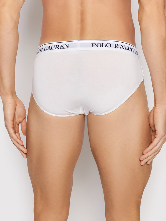 Polo Ralph Lauren Polo Ralph Lauren Komplet spodnjih hlač slip﻿ 714835884001 Bela