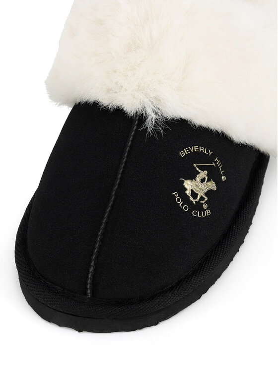 Beverly Hills Polo Club Kapcie Beverly Hills Polo Club WFA3417-1 Czarny