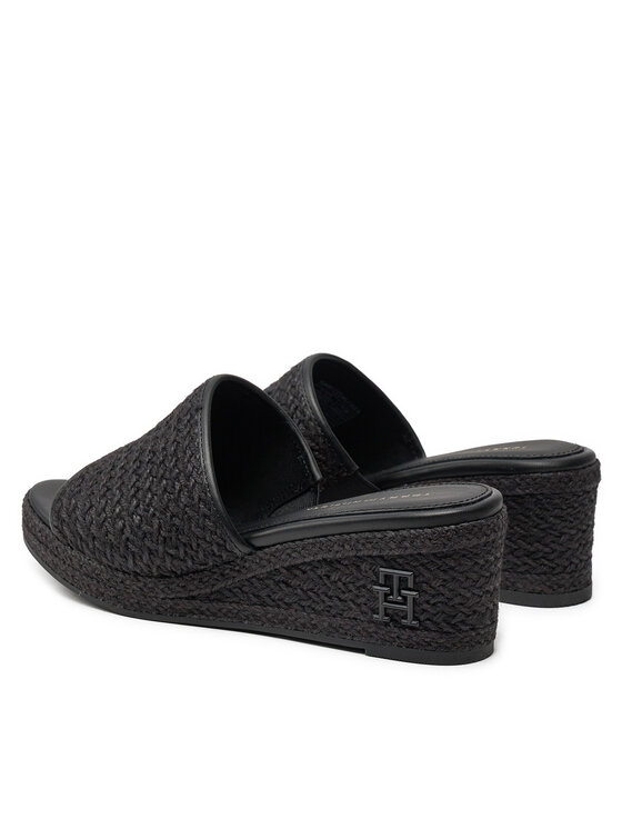 Tommy Hilfiger Espadrile Tommy Hilfiger FW0FW07927 Negru