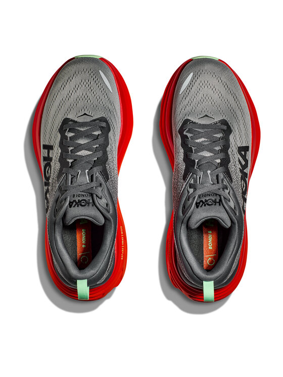 Hoka Běžecké boty Hoka Bondi 8 1123202 Šedá