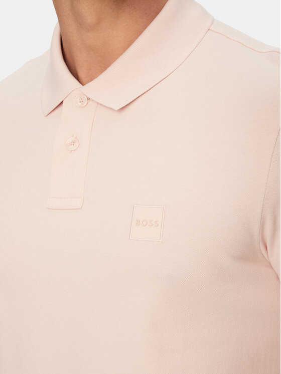 BOSS BOSS Polo Passenger 50507803 Rosa claro Slim Fit