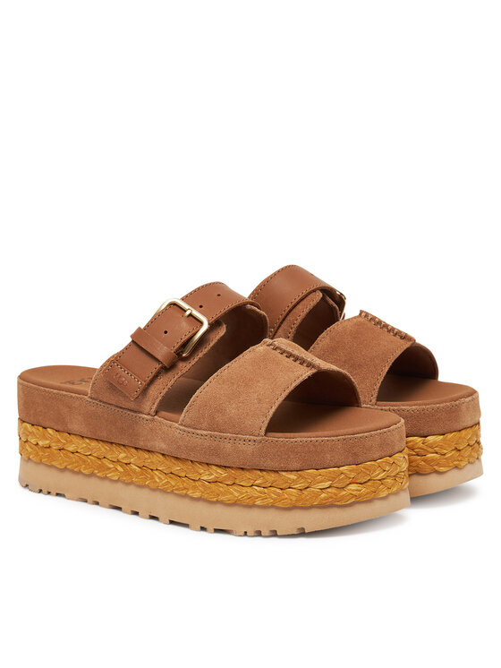 Ugg Шльопанці Ugg W Aubrey Slide 1167451 Коричневий
