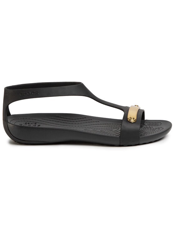 Crocs Sandale Crocs Serena Metallic Bar Sdl W 206421 Negru