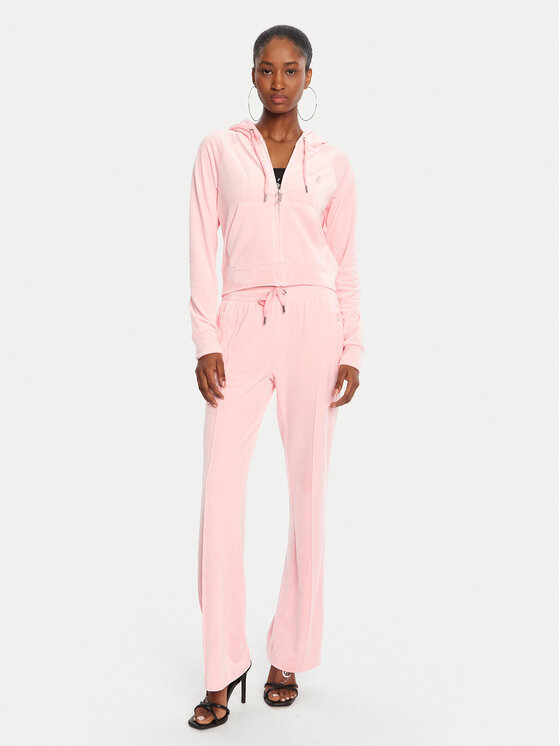 Juicy Couture Juicy Couture Sportinės kelnės Tina JCAPW045 Rožinė Regular Fit