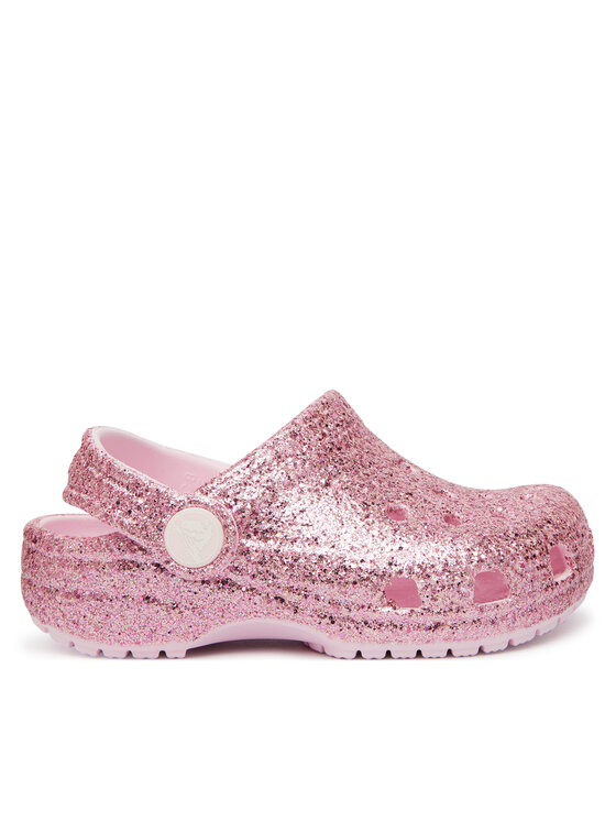 Crocs Шльопанці Crocs Classic Chunky Glitter Clog T 211940 Рожевий