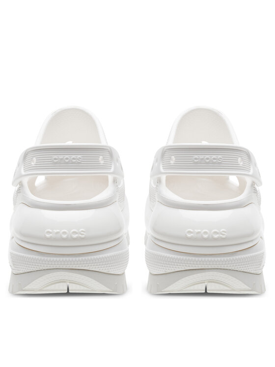Crocs Шльопанці Crocs Classic Mega Crush Clog 207988 Білий