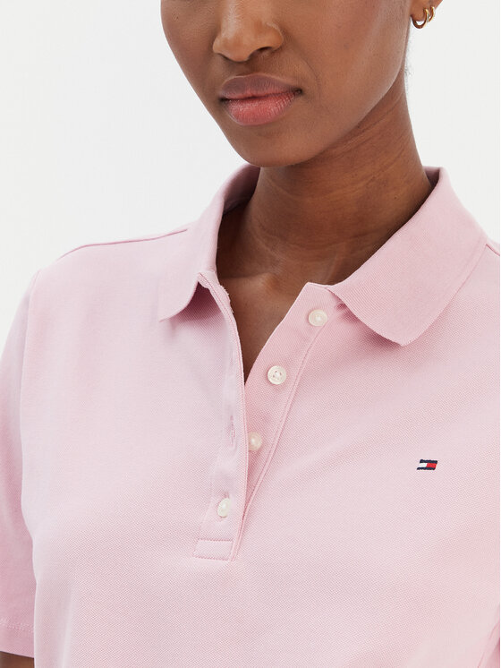 Tommy Hilfiger Tommy Hilfiger Polo 1985 WW0WW43224 Rosa Regular Fit