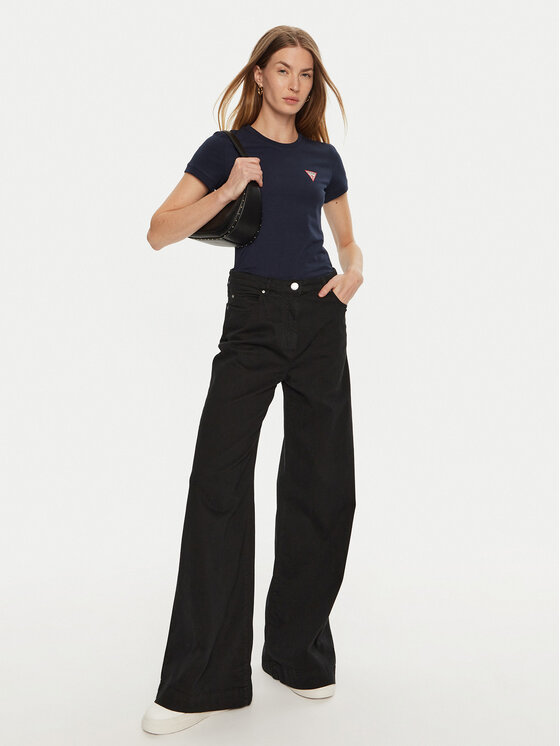 Guess Guess Camiseta W2YI44 J1314 Azul Slim Fit