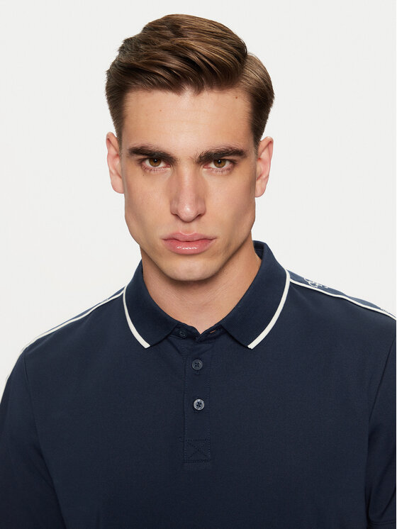 Guess Guess Polo majica M4YP40 KARS0 Mornarsko modra Regular Fit
