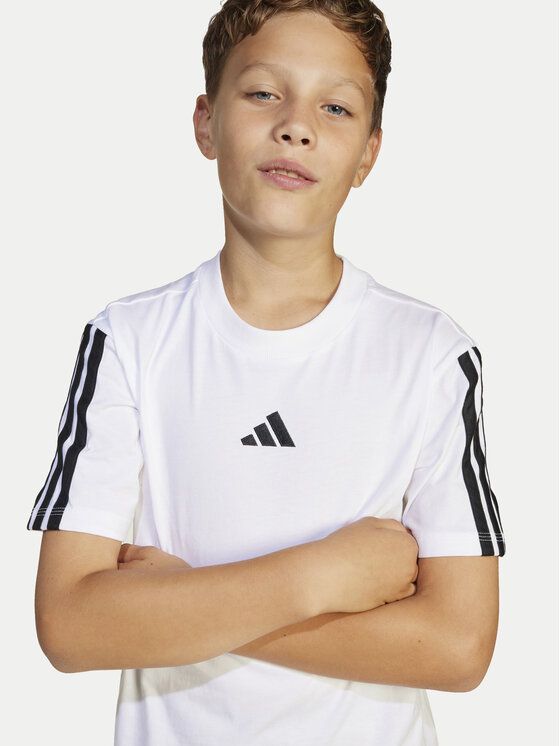 adidas adidas Majica Essentials JD6488 Bela Regular Fit