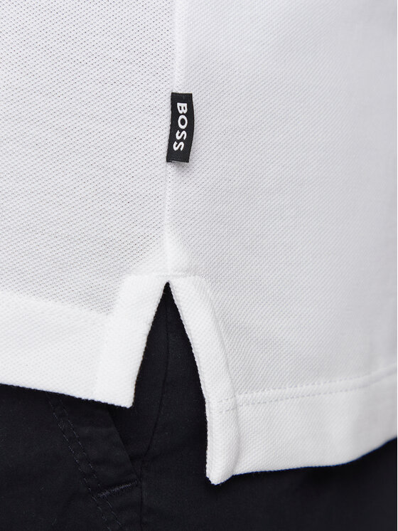 BOSS Boss Поло Parlay 190 50494697 Білий Regular Fit