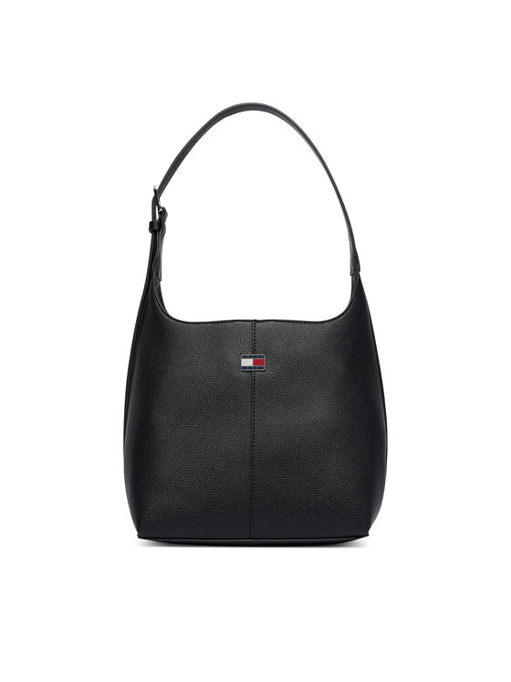 Tommy Jeans Rankinė Tommy Jeans Tjw City Bucket AW0AW19062 Juoda