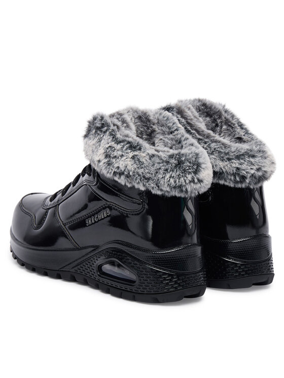 Skechers Черевики Skechers Uno Rugged 168126/BBK Чорний