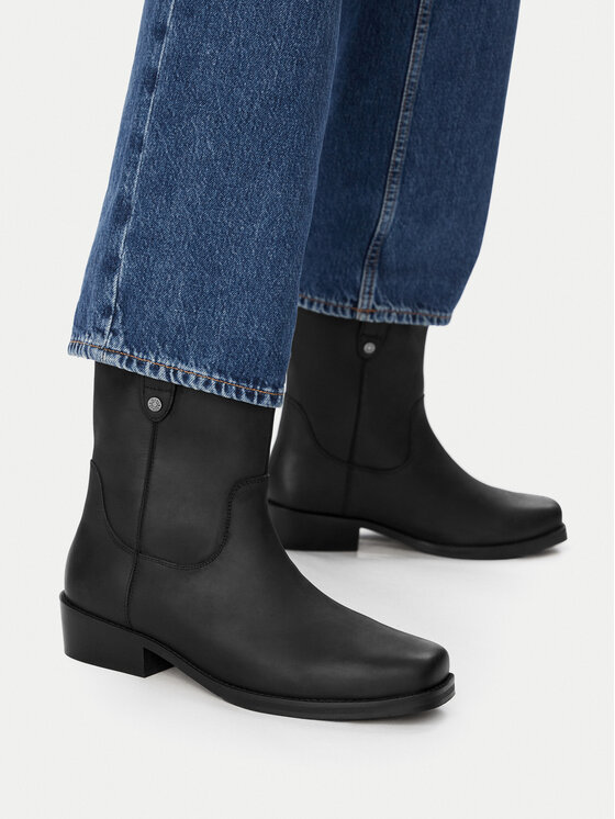 Botine Guess Jeans EO-KEANU-03 MI24 Negru | Epantofi.ro