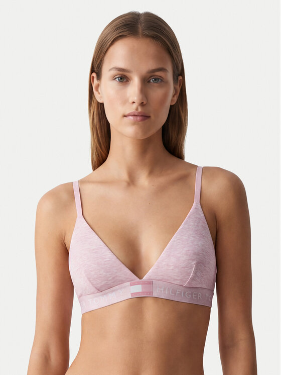 Tommy Hilfiger Tommy Hilfiger Bralette UW0UW06040 Rosa claro