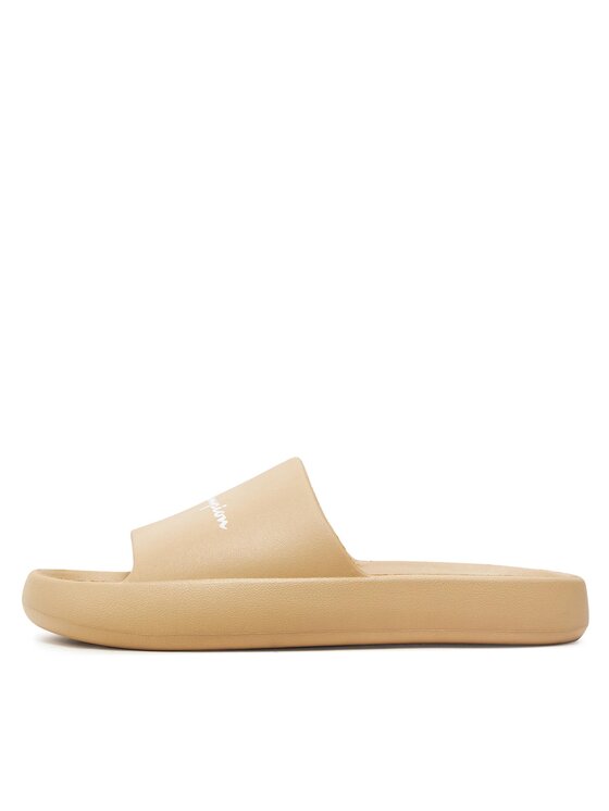 Champion Natikače Champion Soft Slipper Slide S22255-CHA-MS041 Bež