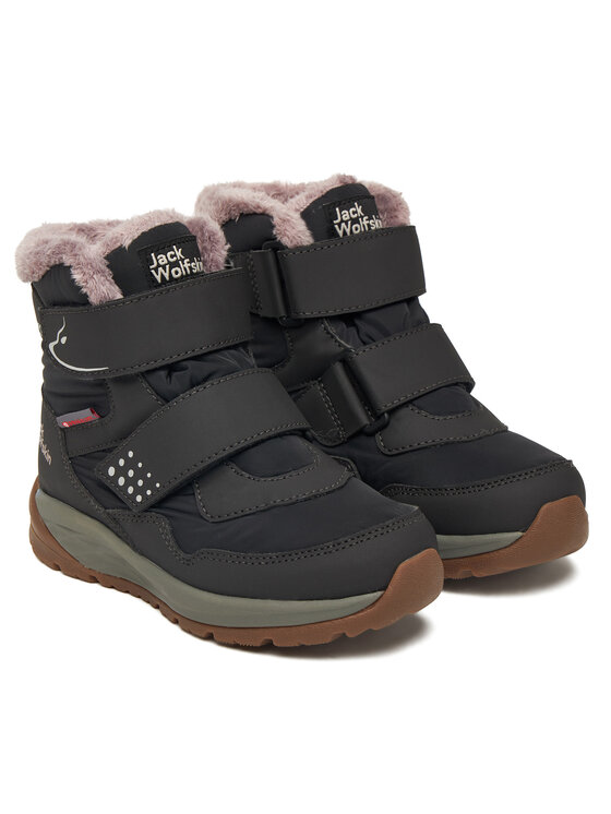 Jack Wolfskin Снігоходи Jack Wolfskin Polar Bear-g Texapore High Vc K A62146 Чорний