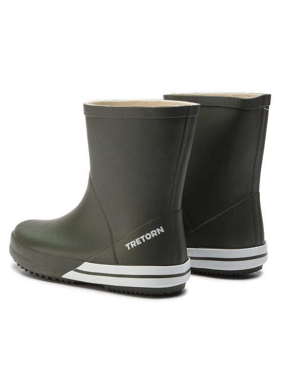 Tretorn Гумени ботуши Tretorn Basic Mid 495001 Зелен