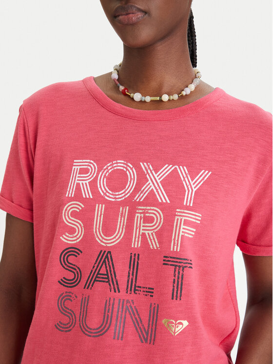 Roxy Roxy Camiseta ERJZT06024 Rosa Regular Fit