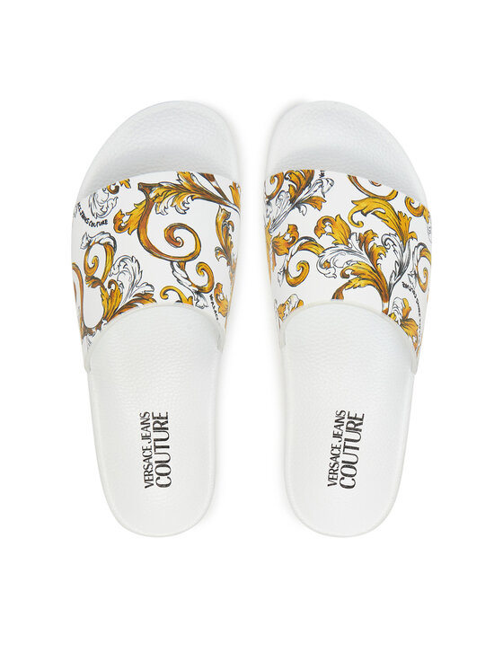 Versace Jeans Couture Шльопанці Versace Jeans Couture 78VA3SQ3 Білий