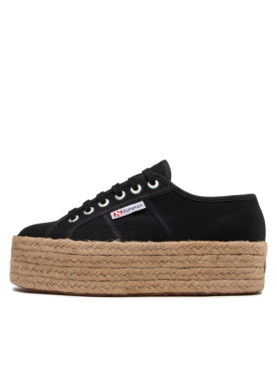 Superga Εσπαντρίγιες Superga 2790 Rope S51186W Μαύρο