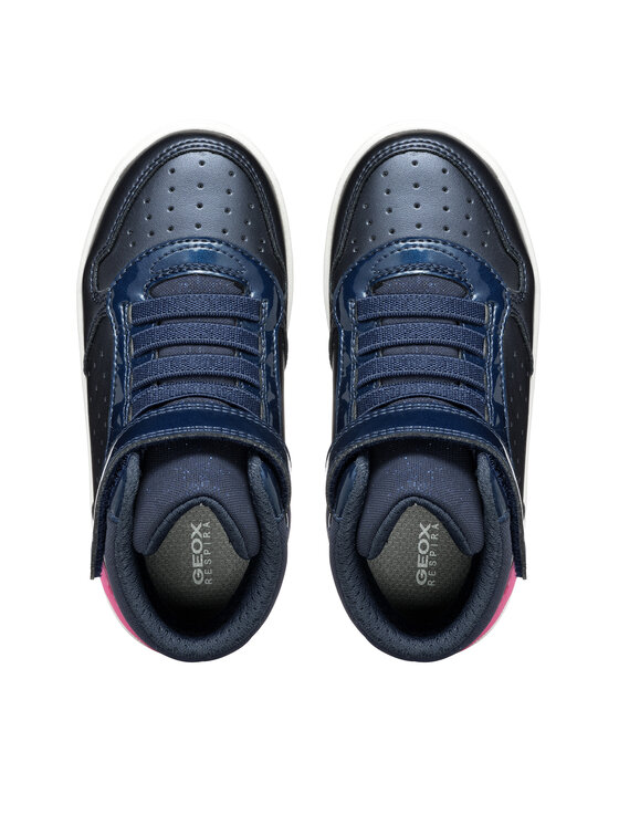 Geox Sneakersy Geox J Washiba Girl J36HXA 0AJ02 C4002 M Tmavomodrá