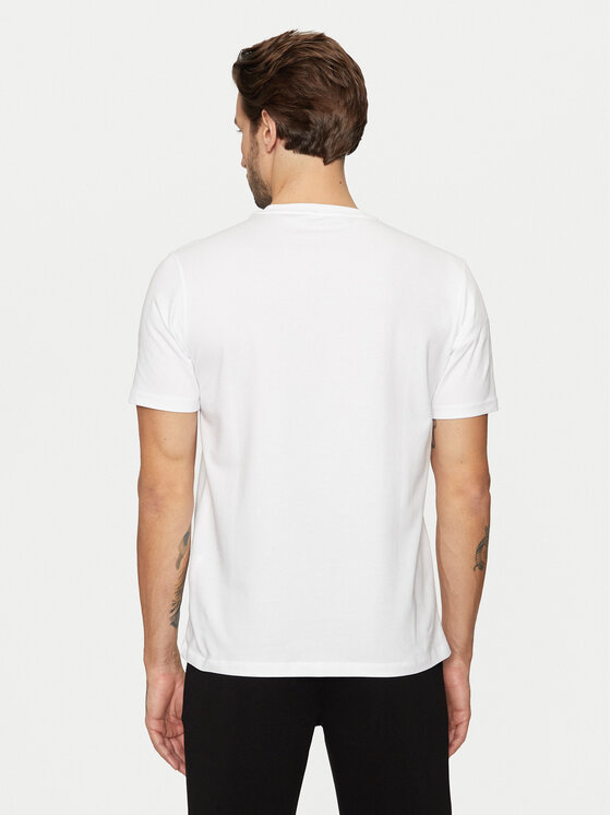 KARL LAGERFELD KARL LAGERFELD Majica 755460 551235 Bela Regular Fit