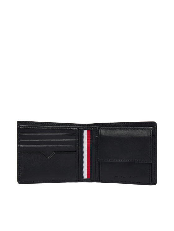 Tommy Hilfiger Πορτοφόλι Tommy Hilfiger Th Element Cc And Coin AM0AM14797 Μαύρο