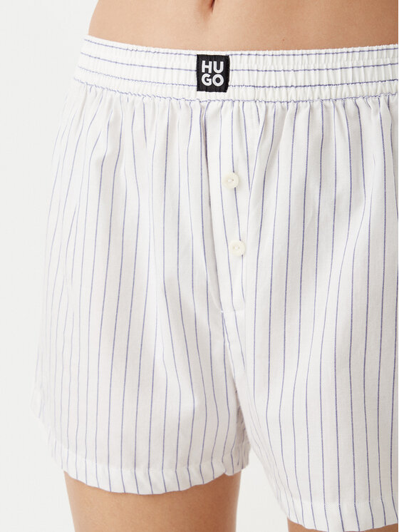 HUGO HUGO Піжамні шорти 50531657 Білий Relaxed Fit