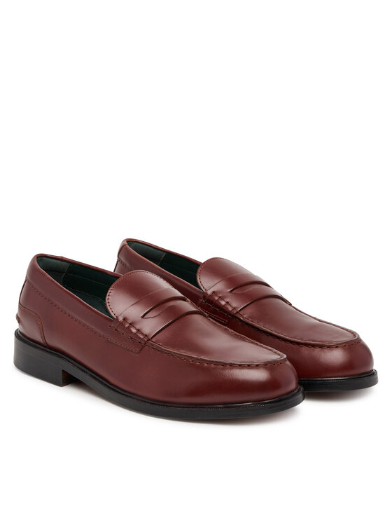 Clarks Мокасини Clarks CraftJames Lo 26183358 Бордовий