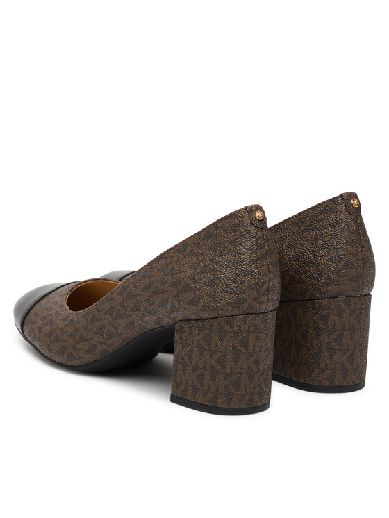 MICHAEL Michael Kors Lodičky MICHAEL Michael Kors Perla Flex 40T5PLMP1B Hnedá