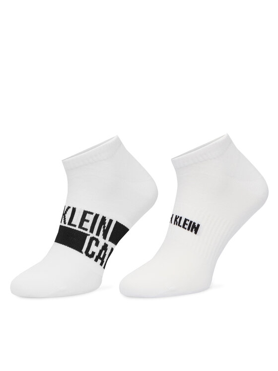 Calvin Klein Krátke ponožky Calvin Klein 701241736 Biela