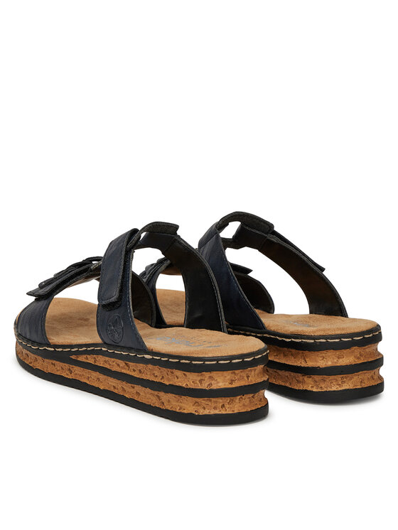 Rieker Nazouváky Rieker 62936-14 Tmavomodrá