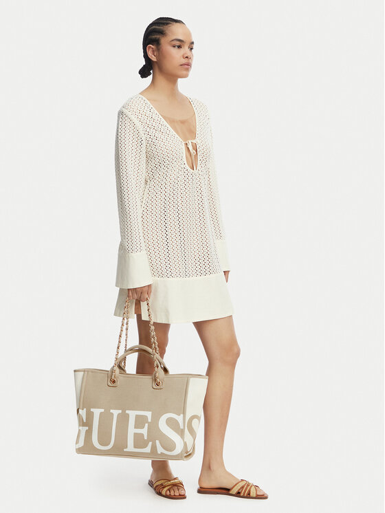 Guess Táska Guess E6GZ03 WP750 Világos bézs