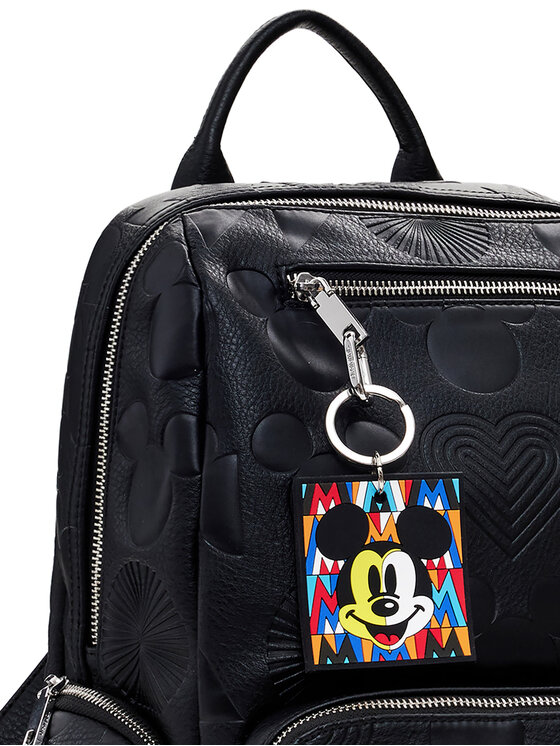 Desigual Ruksak Desigual All Mickey Chester 25SAKP04 Crna