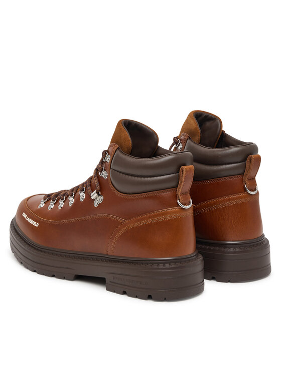 KARL LAGERFELD Μποτίνια KARL LAGERFELD Miles KL10246 Καφέ