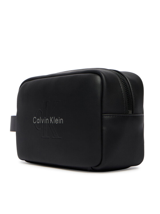 Calvin Klein Kosmetyczka Calvin Klein Bold Dopp Kit LV04D1238G Czarny