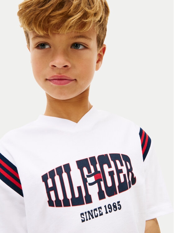 Tommy Hilfiger Tommy Hilfiger Camiseta KB0KB10272 Blanco Regular Fit