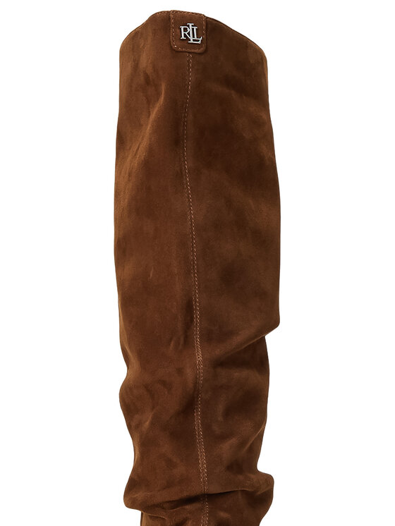 LAUREN RALPH LAUREN Kozaki LAUREN RALPH LAUREN 802937807002 Brązowy