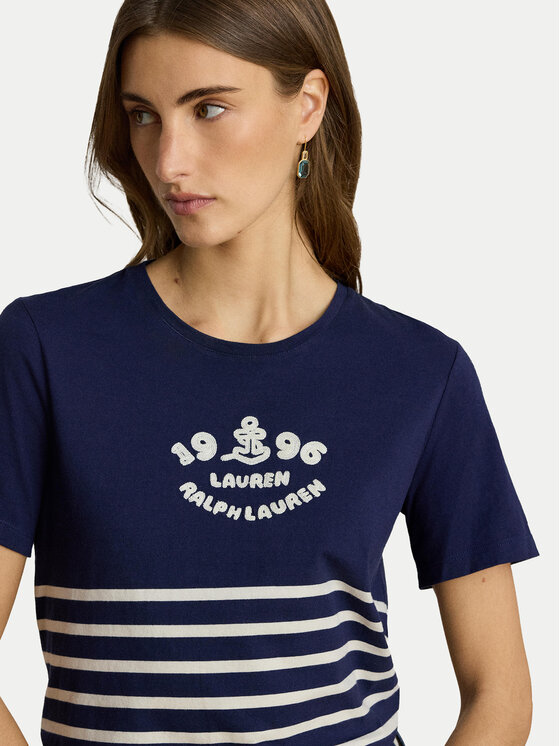 LAUREN RALPH LAUREN LAUREN RALPH LAUREN Camiseta 200B21056001 Azul marino Relaxed Fit