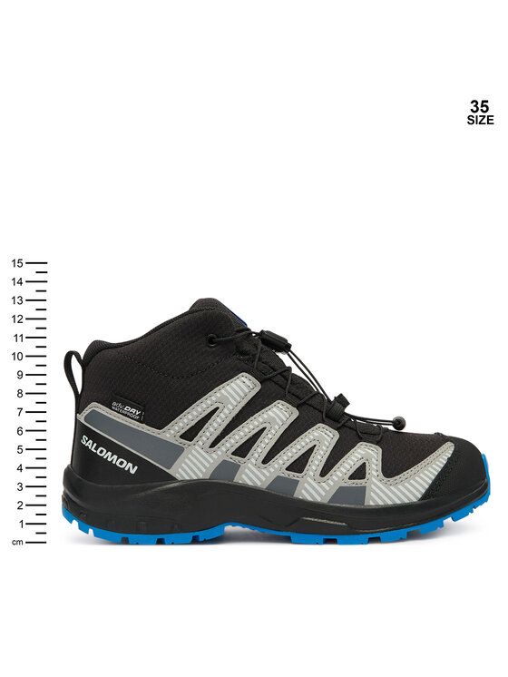 Salomon Трекінгові черевики Salomon Xa Pro V8 Mid Waterproof L47729800 Чорний