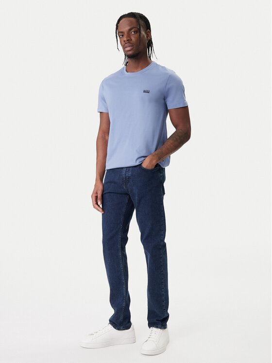 BOSS BOSS Camiseta Rn 365 50531401 Azul marino Regular Fit