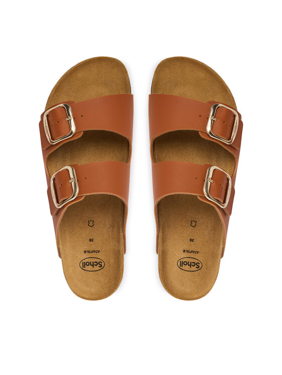 Scholl Шльопанці Scholl Josephine F32164 Коричневий