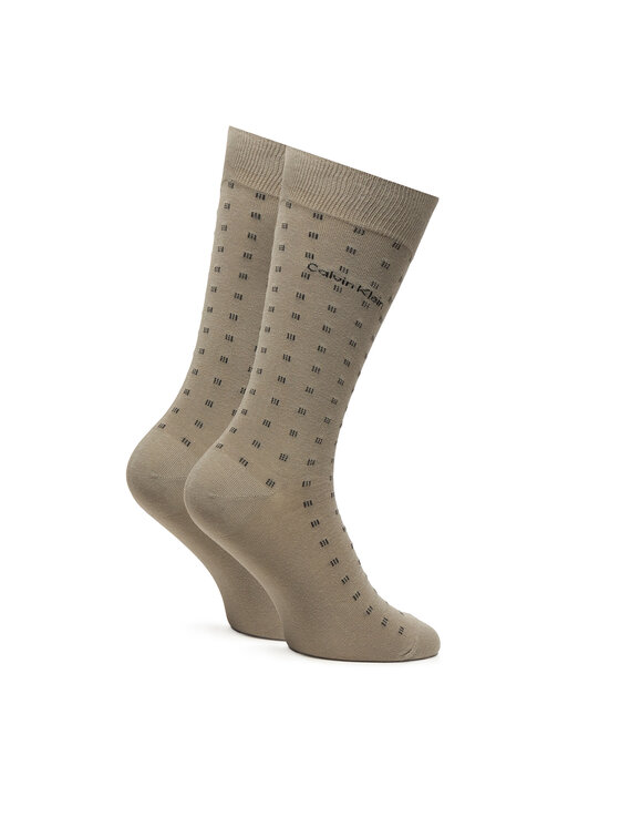 Calvin Klein Skarpety długie Calvin Klein 701241207 Beżowy