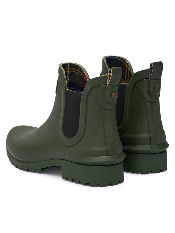 Barbour Гумові чоботи Barbour Wilton LRF0066OL11 Зелений